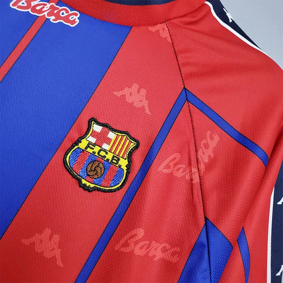 Retro Barcelona Home Football Jersey 1997/1998