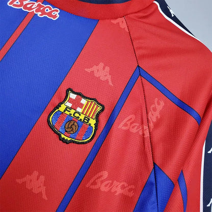 Retro Barcelona Home Football Jersey 1997/1998