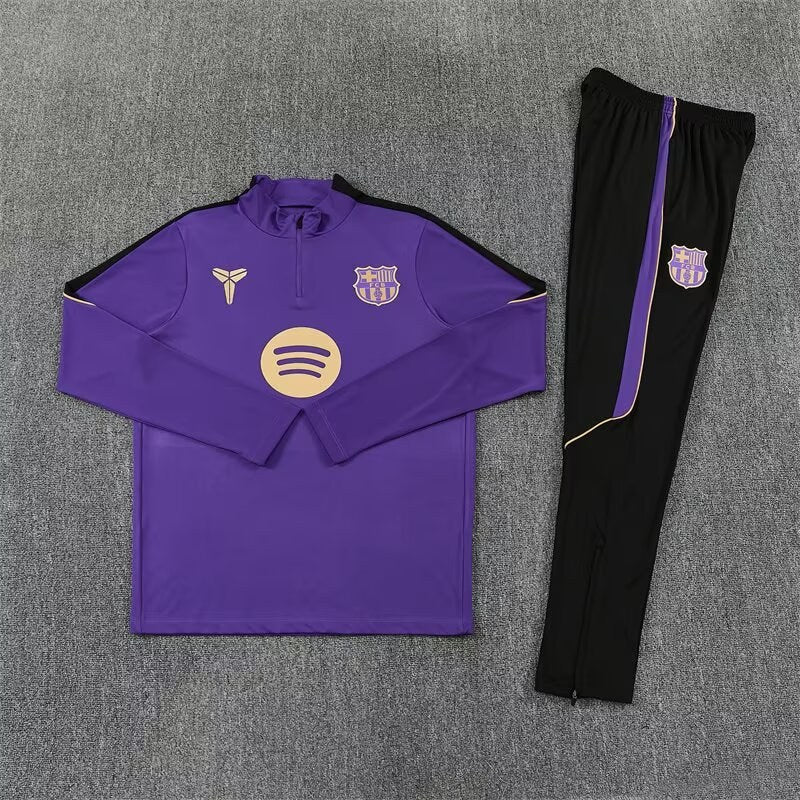 Barcelona Training Tracksuit Purple (16- 2XL Kids And Man ) Training Jersey 2026/2027