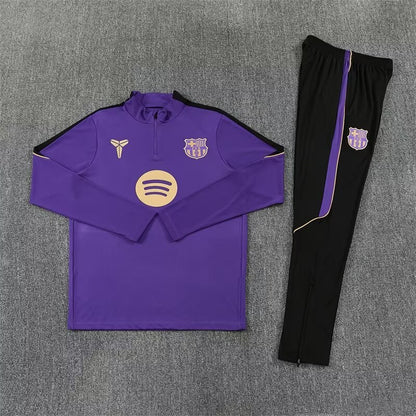 Barcelona Training Tracksuit Purple (16- 2XL Kids And Man ) Training Jersey 2026/2027