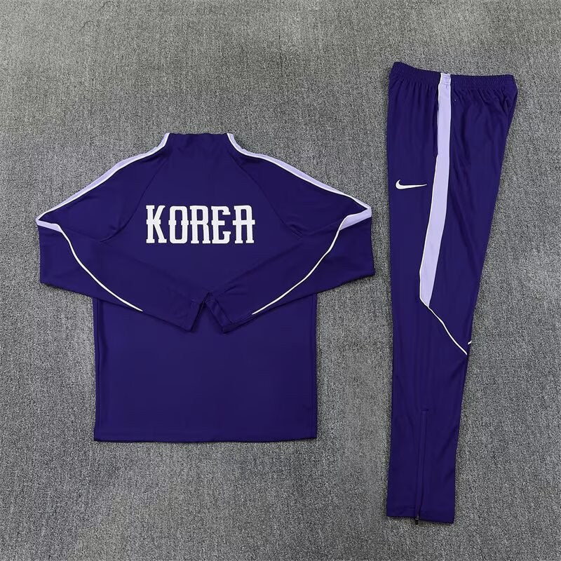 South Korea Training Tracksuit Black (Kids And Man 10-2XL) 2026/2027