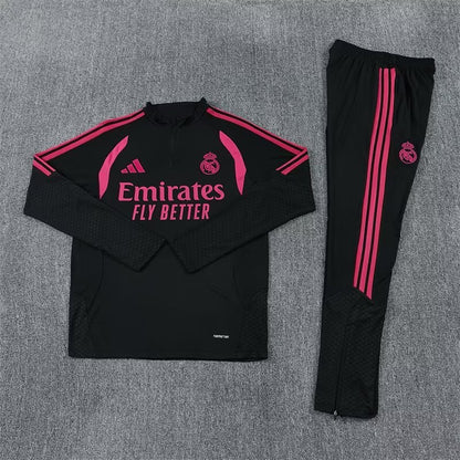 Real Madrid Training Tracksuit Black (Kids And Man 10-2XL) 2026/2027