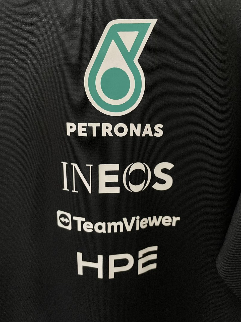 F1 Mercedes-Benz Black Short Sleeve Racing Suit 2026