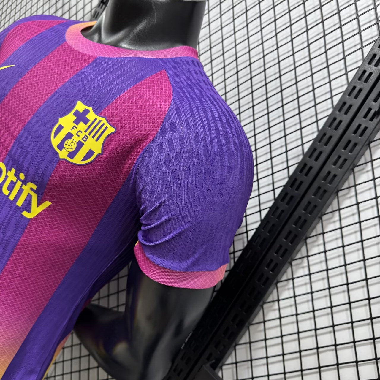 Barcelona Purple Gold Neon Special Edition Player Football Jersey 2026/2027