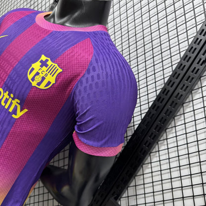 Barcelona Purple Gold Neon Special Edition Player Football Jersey 2026/2027