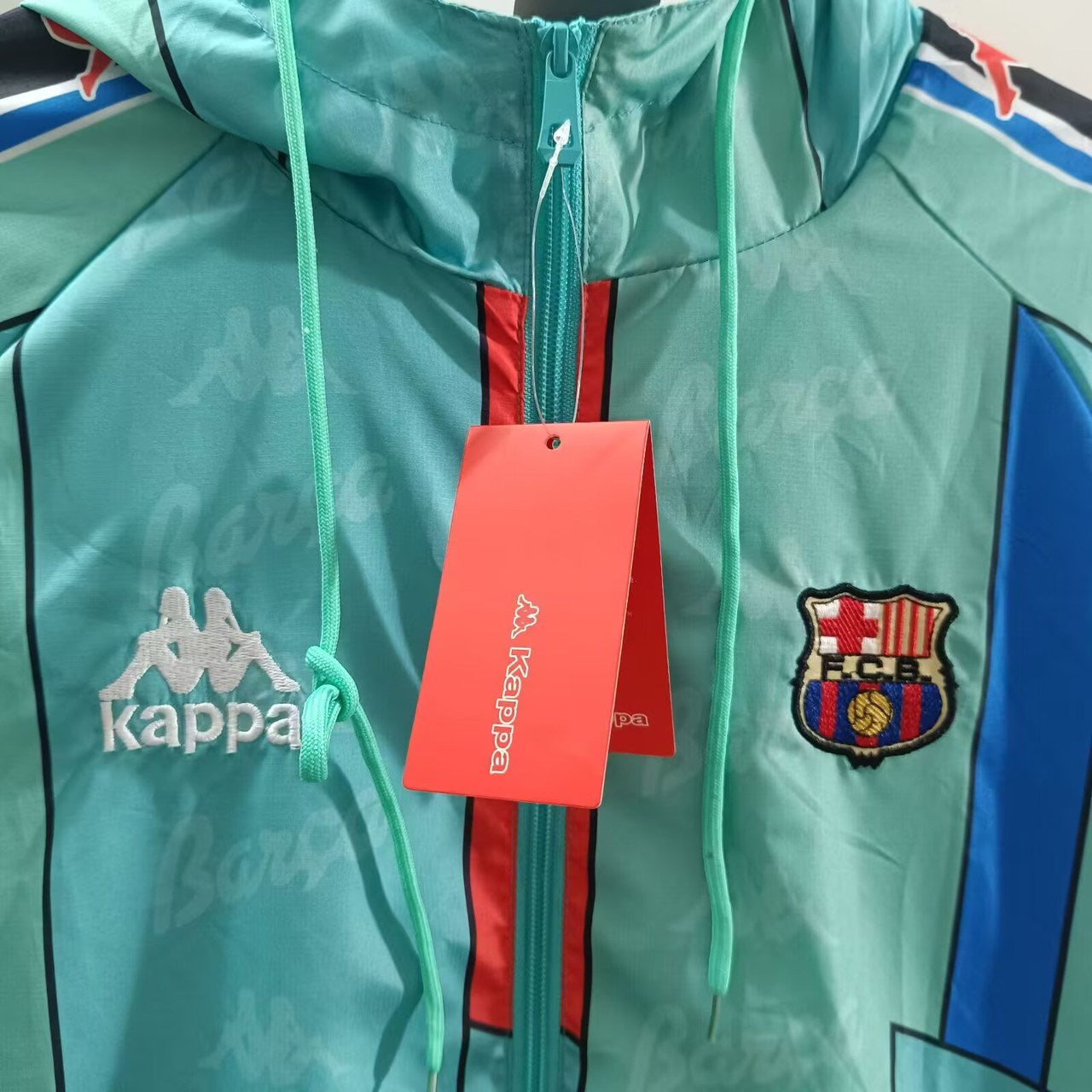 Barcelona Blue Windbreaker Football Jersey 2025/2026