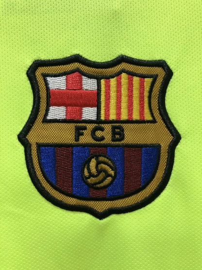 Retro Barcelona Away Long Sleeve Football Jersey 2005/2006