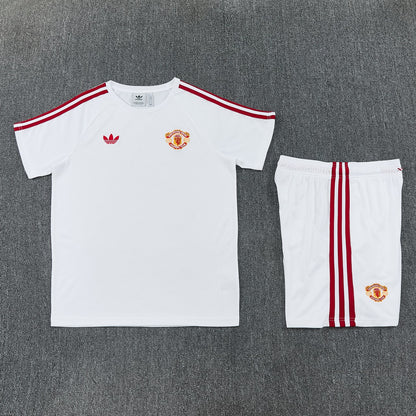 Manchester United T-shirt White Football Jersey 2025/2026
