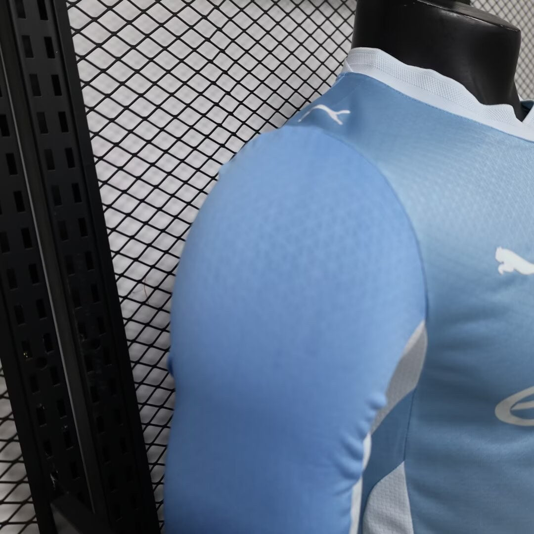 Manchester City Long Sleeve Home Player Football Jersey 2026/2027