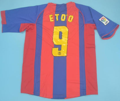 Retro Barcelona Home Football Jersey 2004/2005