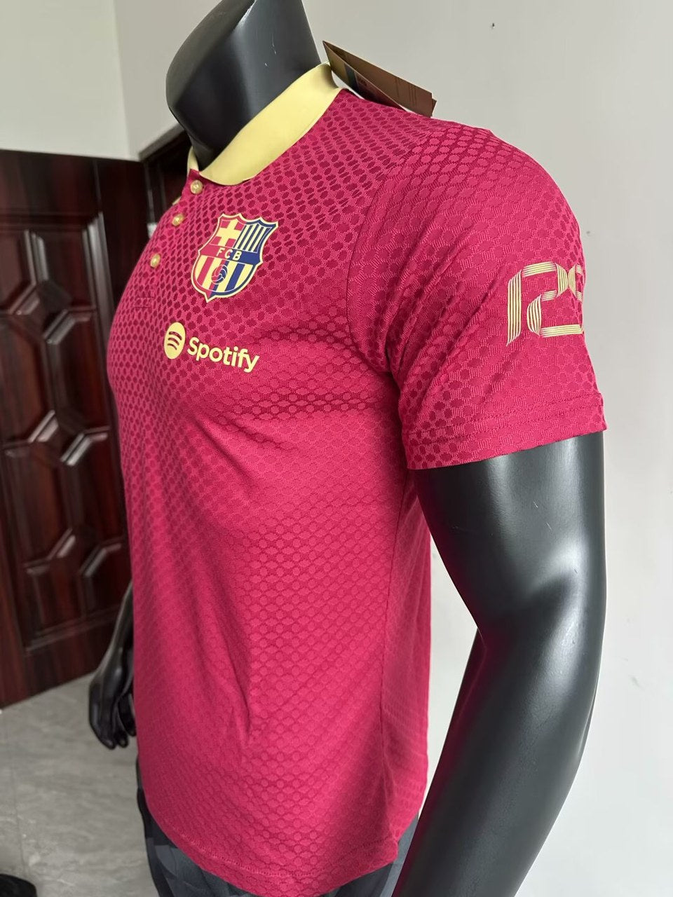Barcelona Training Clothes Red Player Football Jersey 2025/2026