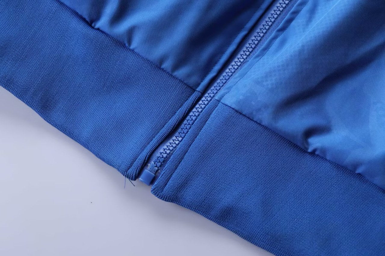 Barcelona Windbreaker Blue Football Jersey 2025/2026