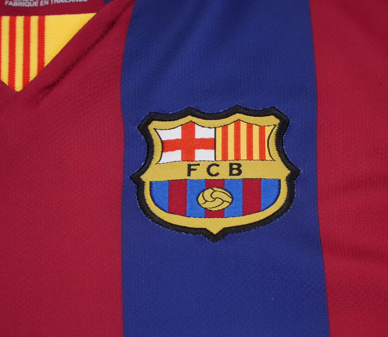 Retro Barcelona Long Home Kids Football Jersey 2014/2015