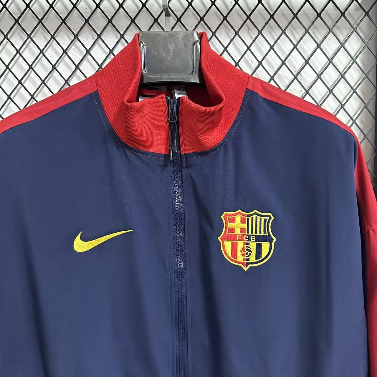 Barcelona Windbreaker Blue Football Jersey 2025/2026