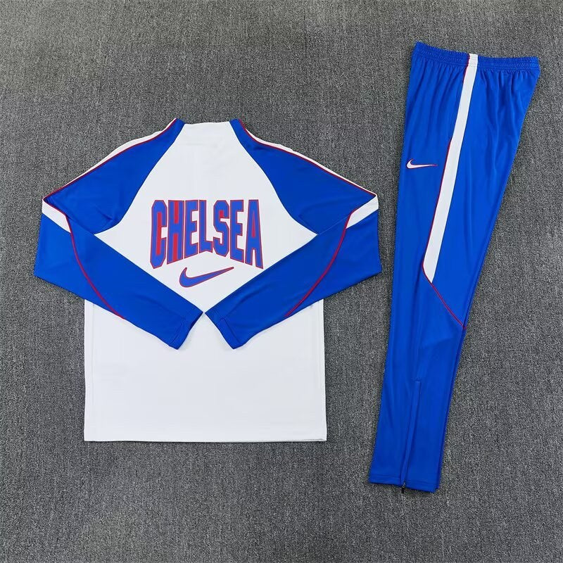 Chelsea Training Tracksuit White Blue (Kids And Man 10-2XL) 2026/2027