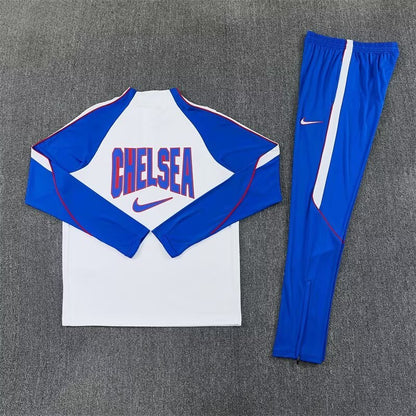 Chelsea Training Tracksuit White Blue (Kids And Man 10-2XL) 2026/2027