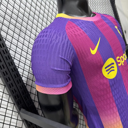 Barcelona Purple Gold Neon Special Edition Player Football Jersey 2026/2027