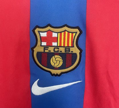 Retro Barcelona Home Football Jersey 2001/2002