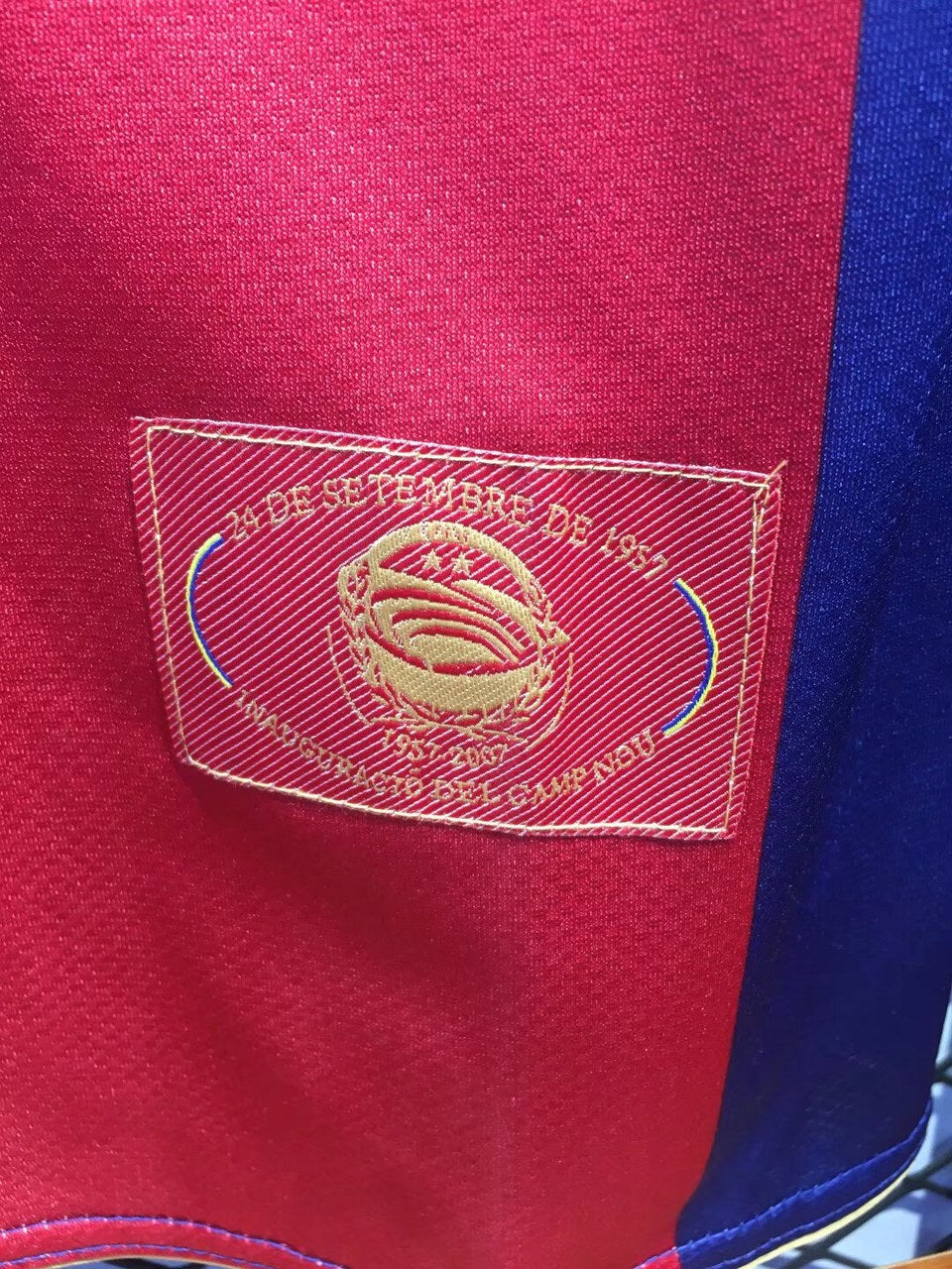 Retro Barcelona Home Fans Football Jersey 2007/2008