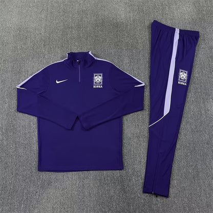 South Korea Training Tracksuit Black (Kids And Man 10-2XL) 2026/2027