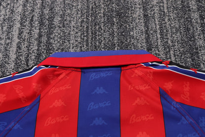 Retro Barcelona Home Kids Football Jersey 1996/1997