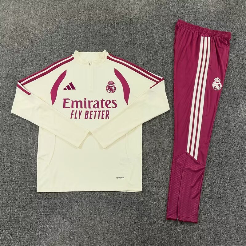 Real Madrid Training Tracksuit Yellow (Kids And Man 10-2XL) 2026/2027