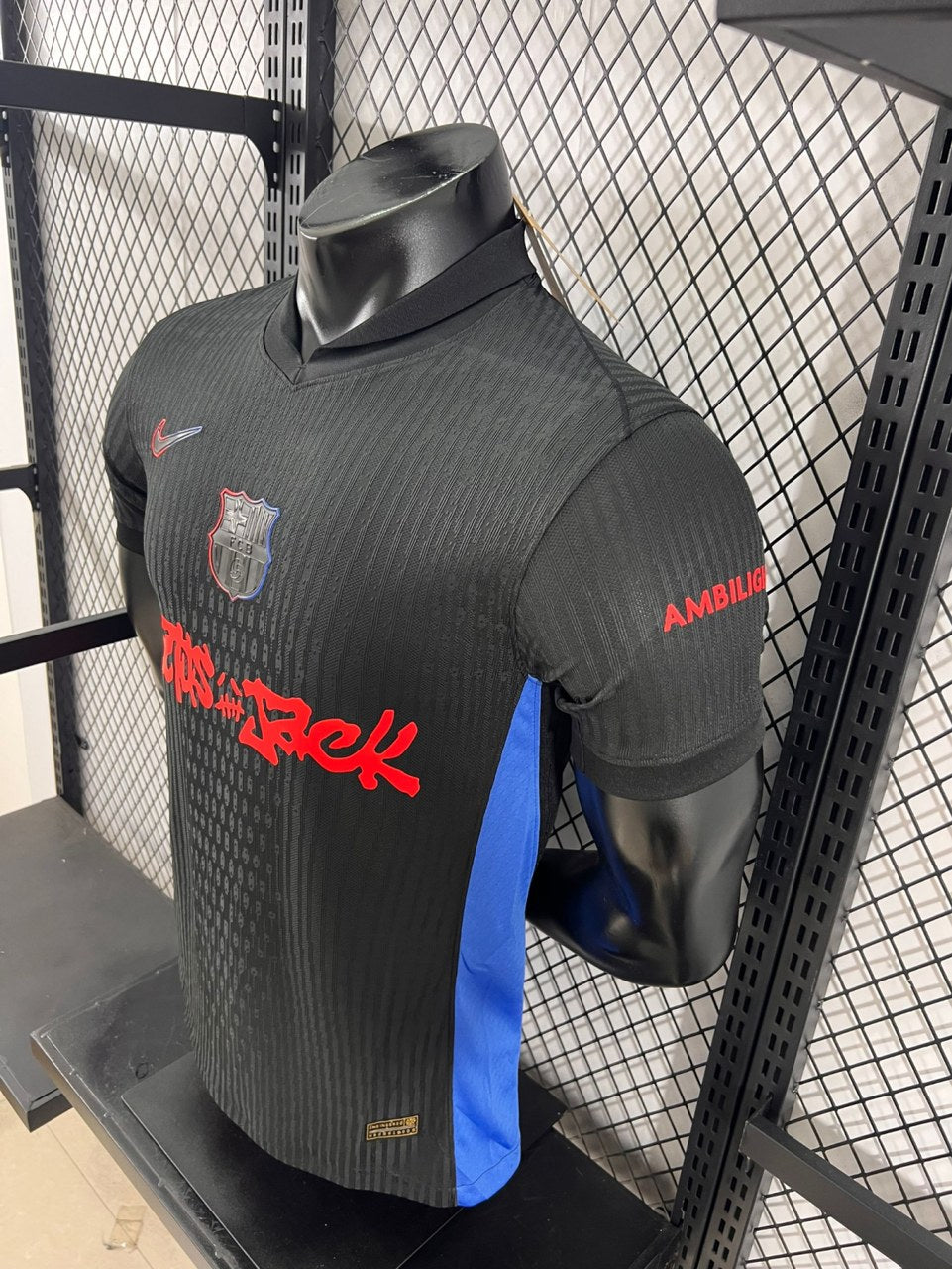 Barcelona Away Travis Scott Co Branded Version Special Edition Player Football Jersey 2025/2026