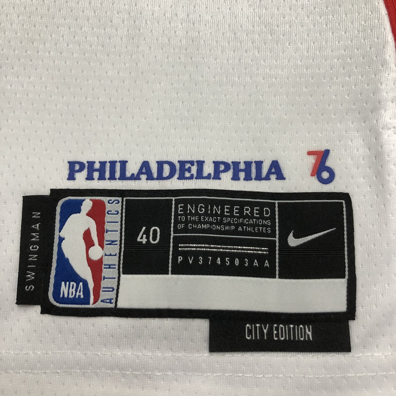 Philadelphia 76Ers City Edition White #0 MAXEY NBA Season Jerseys 2023