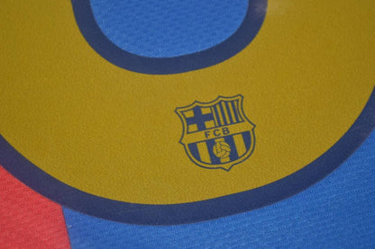 Retro Barcelona Long Home Football Jersey 2006/2007