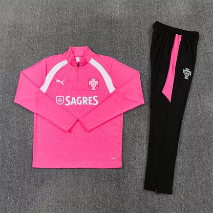 Portugal Training Tracksuit Pink (Kids And Man 10-2XL) 2026/2027