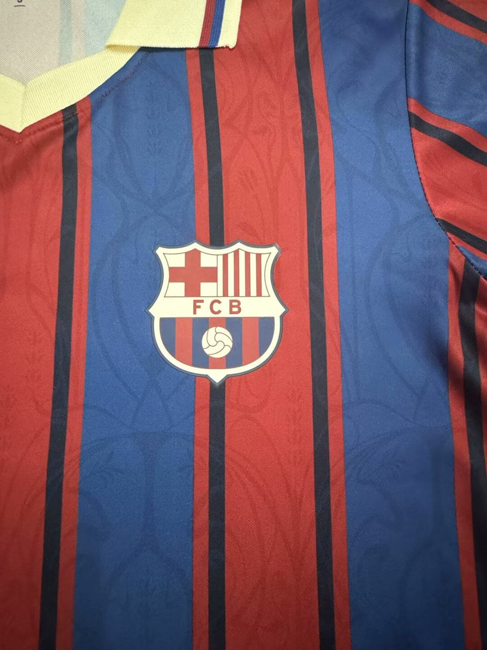 Barcelona Polo 125 Year Special Edition Fans Football Jersey 2025/2026