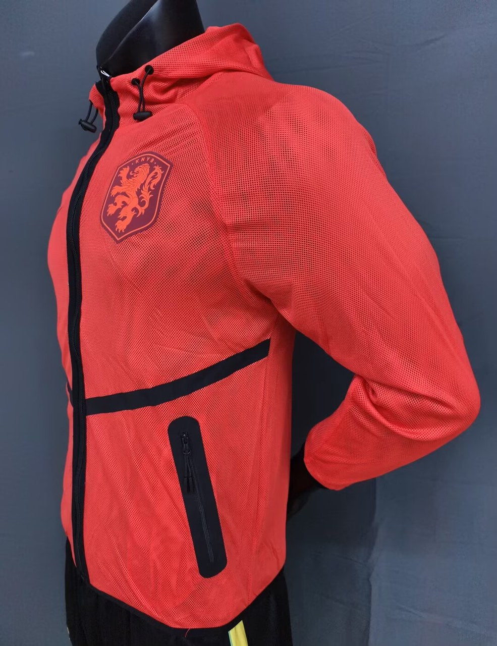 Netherlands Windbreaker Orange Football Jersey 2026/2027