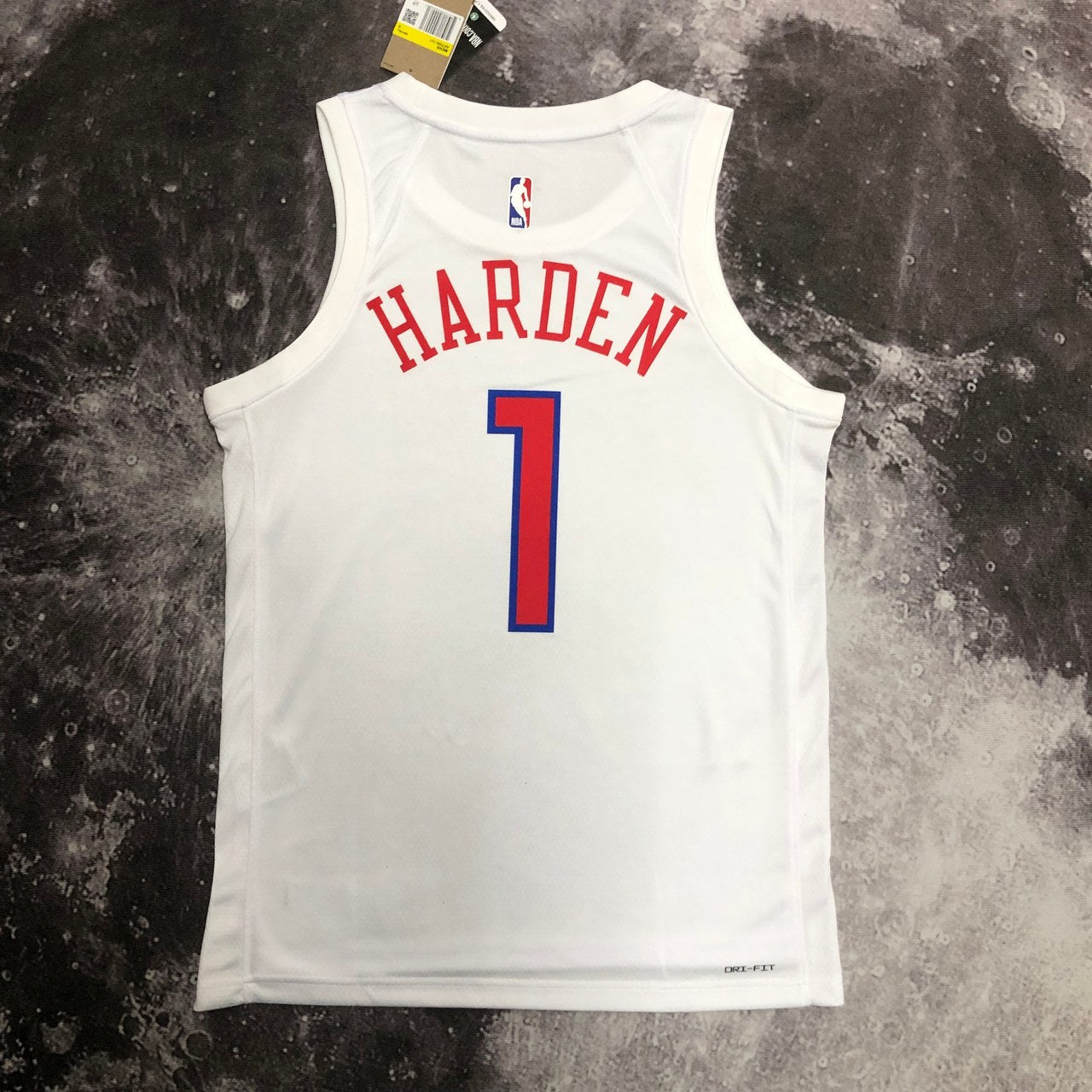Philadelphia 76Ers City Edition White #1 HARDEN NBA Season Jerseys 2023