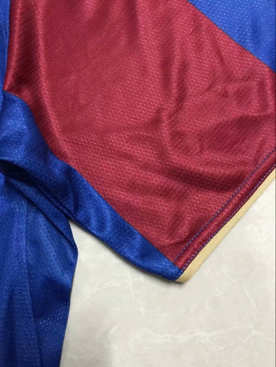 Retro Barcelona Home Long Sleeve Football Jersey 2007/2008