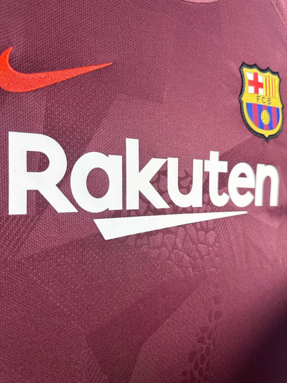 Retro Barcelona 3R Away Fans Football Jersey 2016 2017