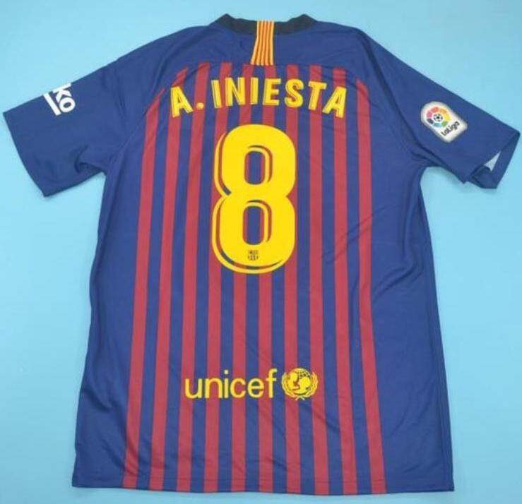 Retro Barcelona Home Football Jersey 2018/2019