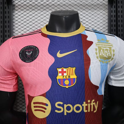 Barcelona Messi Commemorative Edition Player Football Jersey 2025/2026