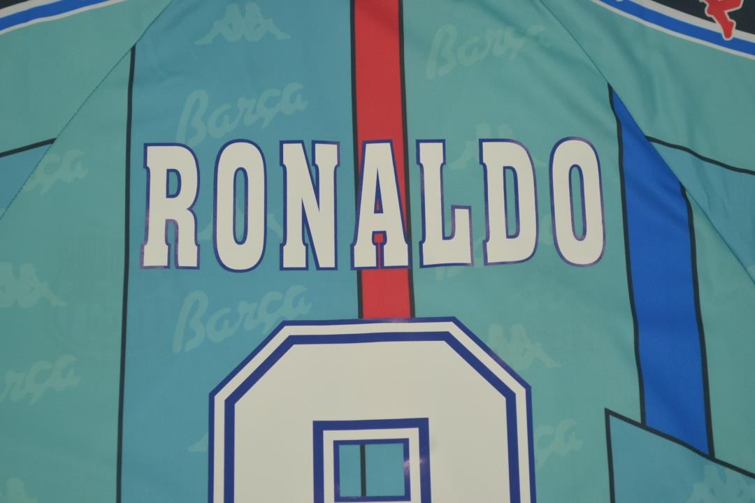Retro Barcelona Away Football Jersey 1996/1997