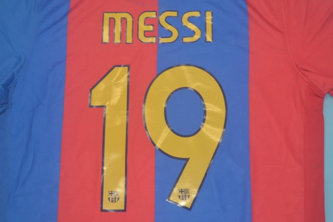 Retro Barcelona Long Home Football Jersey 2006/2007