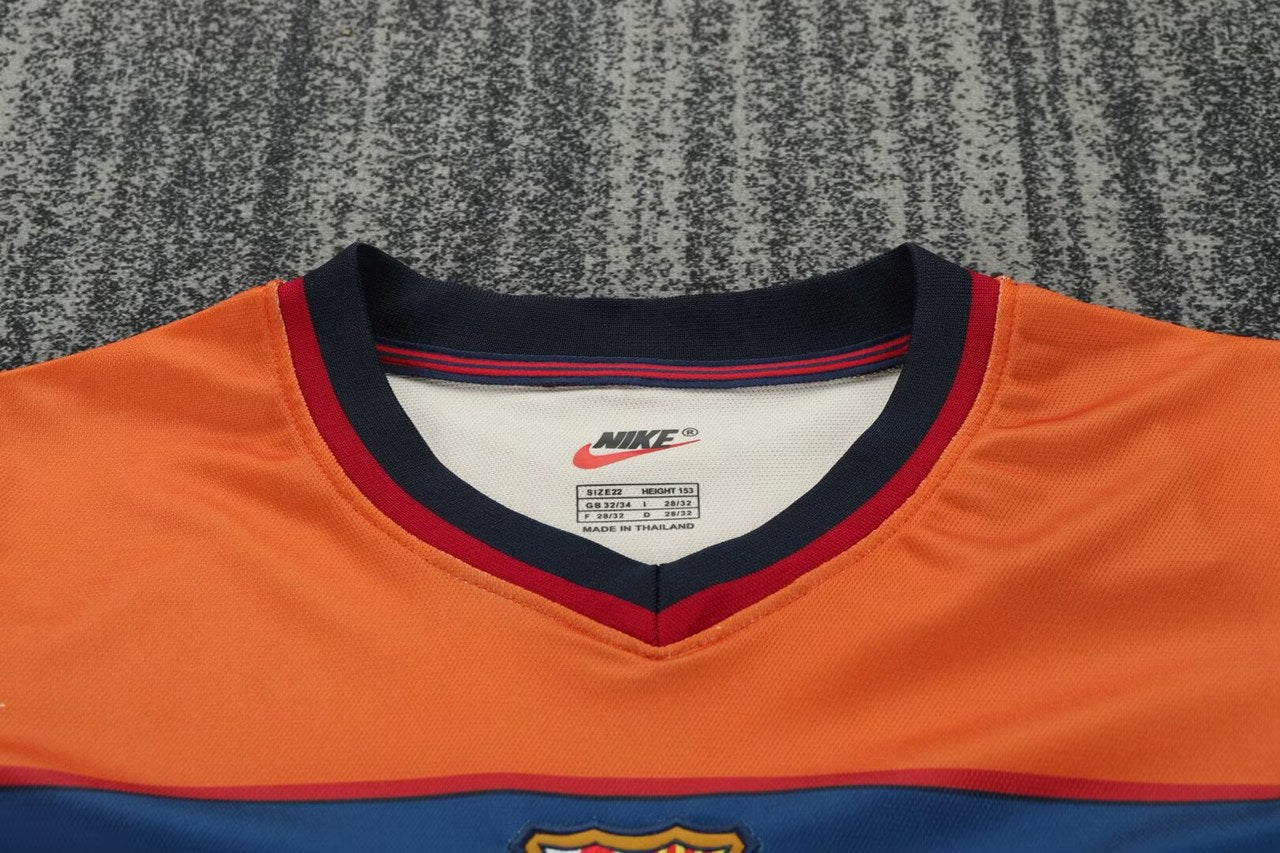Retro Barcelona Third Away Football Jersey 1998/1999