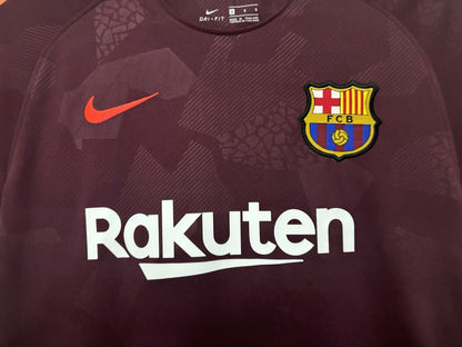 Retro Barcelona Away Football Jersey 2017/2018