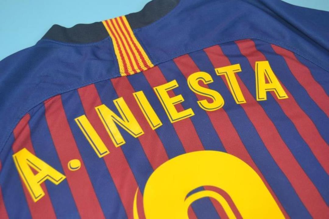 Retro Barcelona Home Football Jersey 2018/2019