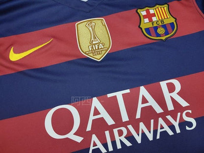 Retro Barcelona Home Football Jersey 2015/2016
