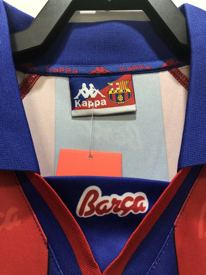 Retro Barcelona Stadium Long Sleeve Football Jersey 1996/1997