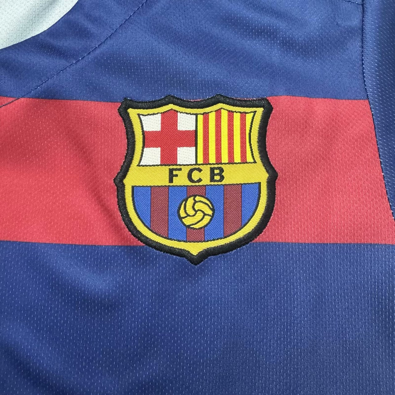 Retro Barcelona Home Kids 2015/2016