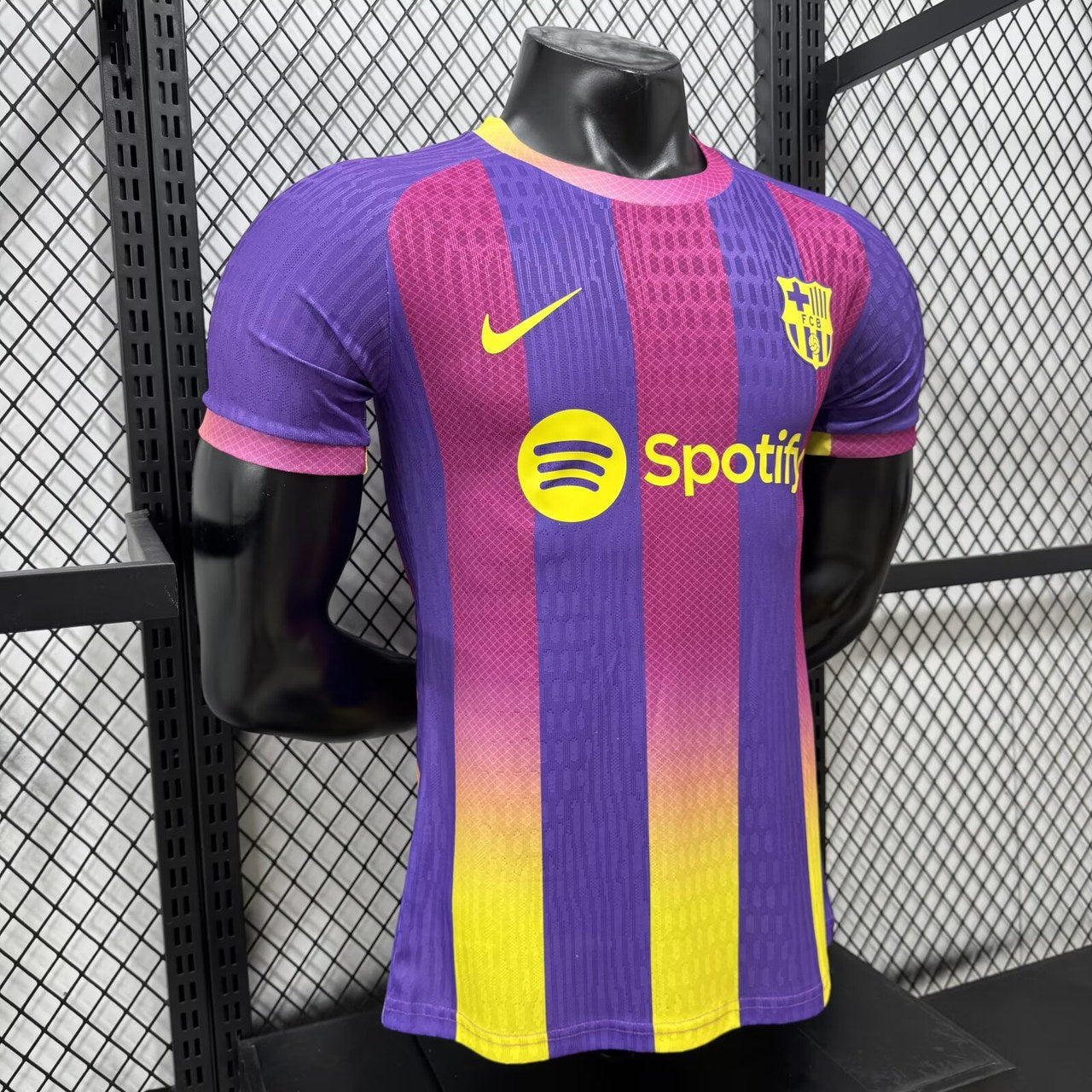 Barcelona Purple Gold Neon Special Edition Player Football Jersey 2026/2027