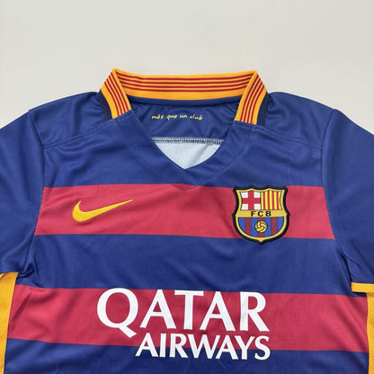 Retro Barcelona Home Kids 2015/2016
