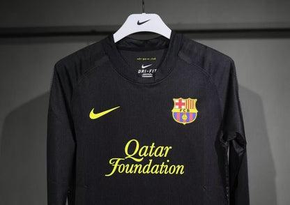 Retro Barcelona Long Away Player Football Jersey 2011/2012