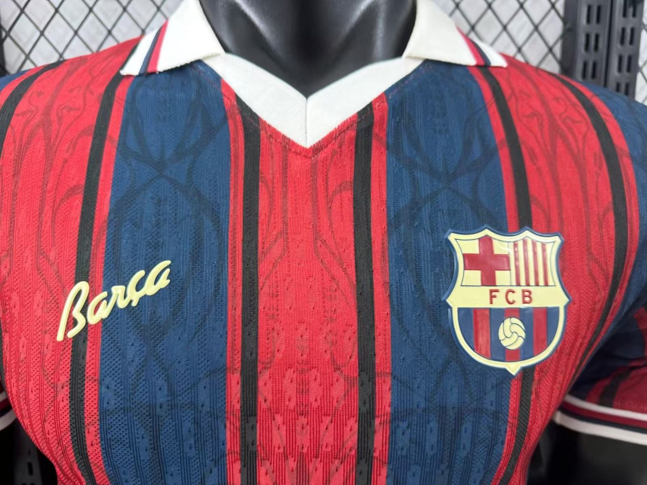 Barcelona Polo 125 Year Special Edition Player Football Jersey 2025/2026