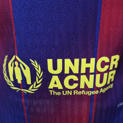 Barcelona Home Music Festival Player Football Jersey 2025/2026